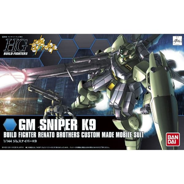 Samlingsfigurer Bandai HGBF 1/144 GM SNIPER K9 Plast (Plast)