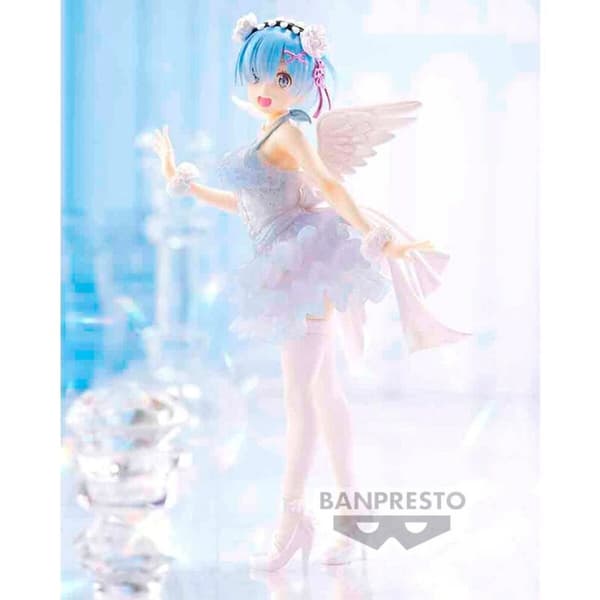 Samlingsfigurer Bandai RE:ZERO ESPRESTO CLEAR&DRESSY - REM (SPECIAL COLOR Ver.) Multicolour (Multicolour) Plast (Plast)