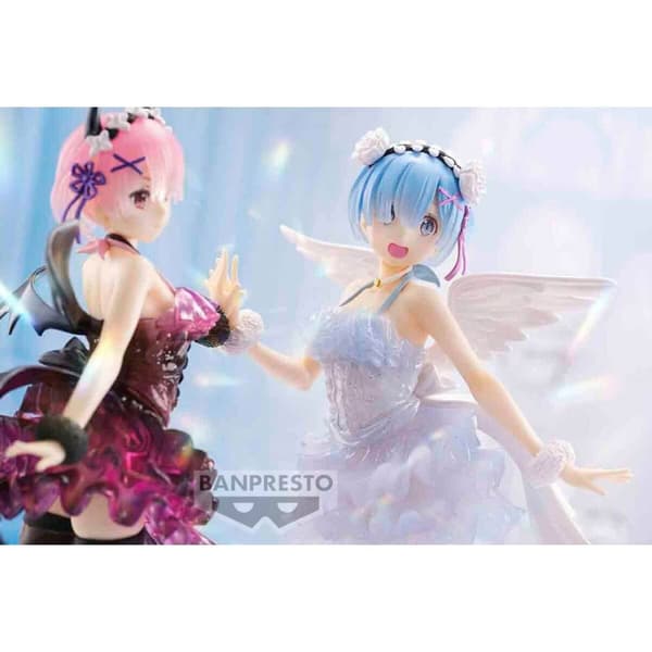 Samlingsfigurer Bandai RE:ZERO ESPRESTO CLEAR&DRESSY - REM (SPECIAL COLOR Ver.) Multicolour (Multicolour) Plast (Plast)