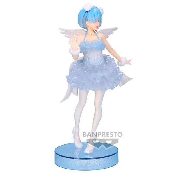 Samlingsfigurer Bandai RE:ZERO ESPRESTO CLEAR&DRESSY - REM (SPECIAL COLOR Ver.) Multicolour (Multicolour) Plast (Plast)