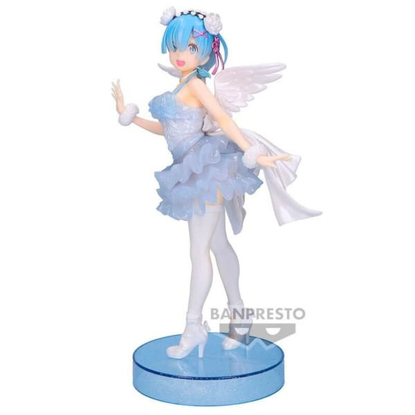 Samlingsfigurer Bandai RE:ZERO ESPRESTO CLEAR&DRESSY - REM (SPECIAL COLOR Ver.) Multicolour (Multicolour) Plast (Plast)