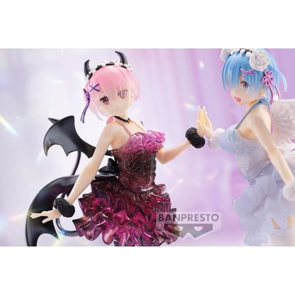 Samlingsfigurer Bandai RE:ZERO ESPRESTO CLEAR&DRESSY - RAM Multicolour (Multicolour) Plast (Plast)