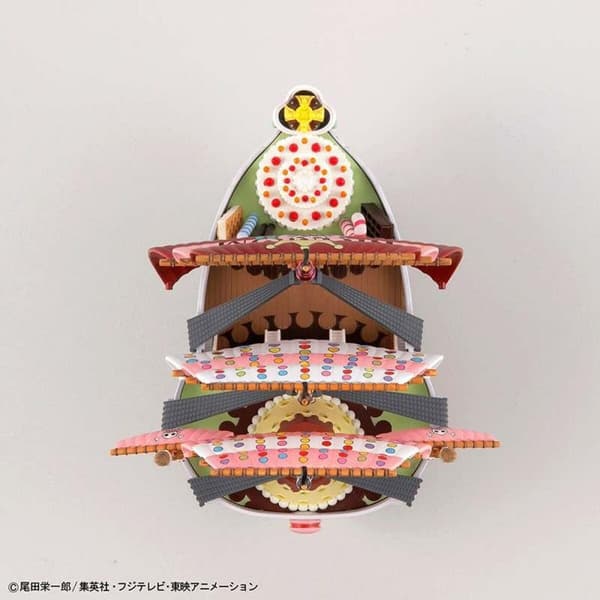 Samlerobjekter One Piece GRAND SHIP COLLECTION QYEEN-MAMA-CHANTER Aluminium (Aluminium)
