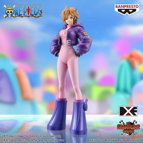 Samlerobjekter One Piece DXF THE GRANDLINE SERIES - EGGHEAD DR. VEGAPUNK LILITH (EVIL) Multifarvet (Multifarvet) Plastik (Plasti