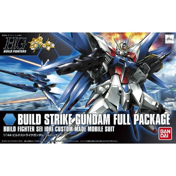 Samlerobjekter Bandai HGBF 1/144 BUILD STRIKE GUNDAM FLIGHT FULL PACK Plastik (Plastik)