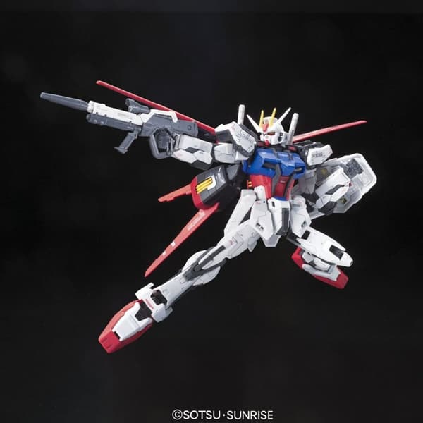 Samlerobjekter Bandai RG 1/144 AILE STRIKE GUNDAM BL Plastik (Plastik)