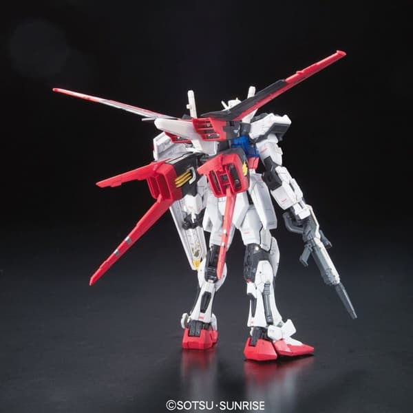 Samlerobjekter Bandai RG 1/144 AILE STRIKE GUNDAM BL Plastik (Plastik)