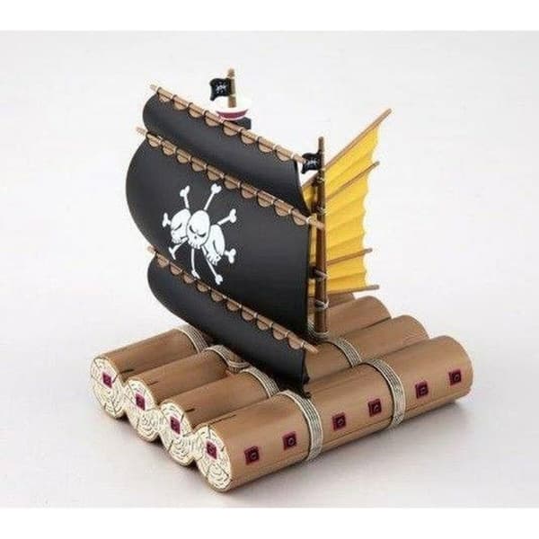 Samlerobjekter One Piece GRAND SHIP COLLECTION MARSHALL D.TEACH'S PIRATE SHIP Sort (Sort) Plastik (Plastik)