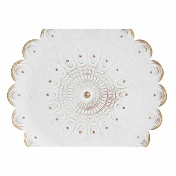 Prydnadsfigur DKD Home Decor (2 antal) Modern (35 x 2 x 35 cm)