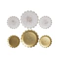 Miniatyrbild 1 av 3: Prydnadsfigur DKD Home Decor (2 antal) Modern (35 x 2 x 35 cm)