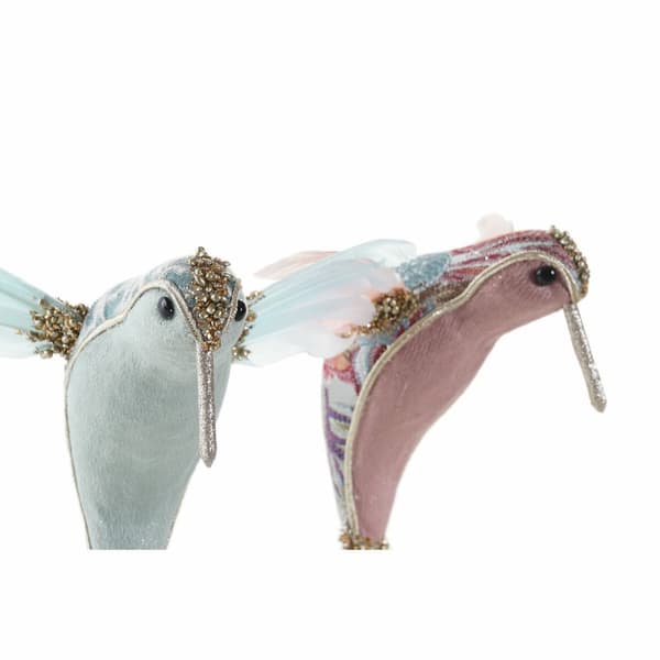 Dekorativ figur DKD Home Decor Polyester Foam (2 pcs) (19 x 10 x 18 cm)