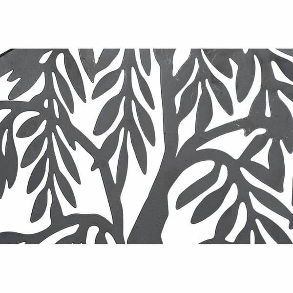 Väggdekoration DKD Home Decor Träd Metall (2 pcs) (40 x 1 x 40 cm)