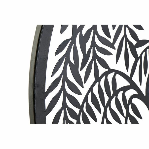 Väggdekoration DKD Home Decor Träd Metall (2 pcs) (40 x 1 x 40 cm)