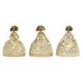 Pikkukuva 1 / 3: Koristehahmo DKD Home Decor Peili Beige Kullattu Hartsi Lady Perinteinen (18 x 13 x 23 cm) (3 osaa)