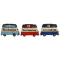 Miniatyrbild 1 av 4: Prydnadsfigur Home ESPRIT Blå Röd Marinblå 28 x 13,5 x 17,5 cm (3 antal)