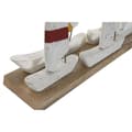 Miniatyrbild 3 av 3: Prydnadsfigur Home ESPRIT Vit Marinblå 67,5 x 13,5 x 46 cm