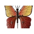 Pikkukuva 3 / 4: Seinäkoriste Home ESPRIT Sininen Oranssi Perhonen Shabby Chic 23 x 13 x 90 cm (2 osaa)