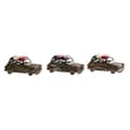 Miniatyrbild 1 av 3: Prydnadsfigur Home ESPRIT Gyllene Silvrig Bil Vintage 17 x 9 x 8 cm (3 antal)