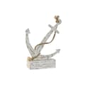 Miniatyrbild 1 av 3: Prydnadsfigur Home ESPRIT Vit Ankare Medelhavs Avskalad 31 x 7,5 x 40 cm