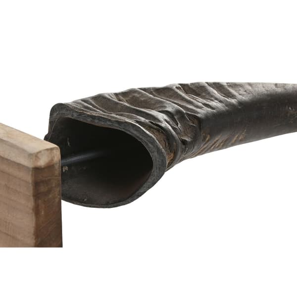 Prydnadsfigur Home ESPRIT Svart Naturell 20 x 11 x 65 cm