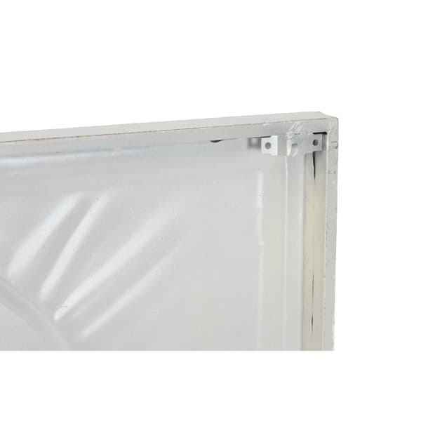 Seinäkoriste Home ESPRIT Valkoinen Kullattu Abstrakti 72,7 x 2,5 x 100,5 cm (2 osaa)