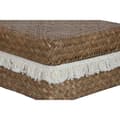 Miniatyrbild 2 av 4: Korg - set Home ESPRIT Vit Naturell Naturliga fibrer Boho Utsliten (4 Delar)