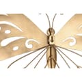 Miniatyrbilde 3 av 3: Veggpryd Home ESPRIT Gyllen Sommerfugl 43 x 2 x 33 cm (4 enheter)