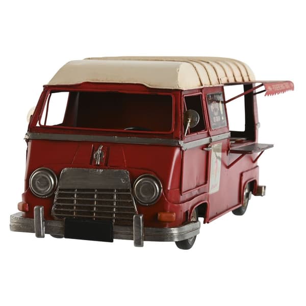 Prydnadsfigur Home ESPRIT Blå Röd Beige Vintage 33 x 17 x 16 cm (2 antal)