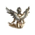 Miniatyrbild 3 av 3: Prydnadsfigur DKD Home Decor Vit Gyllene Ängel Neoklassisk 31,5 x 17 x 26,5 cm (2 antal)