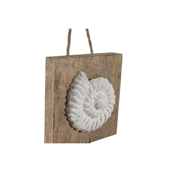Hængende dekoration Home ESPRIT Hvid Natur Middelhavet 15,5 x 4 x 80 cm (2 enheder)