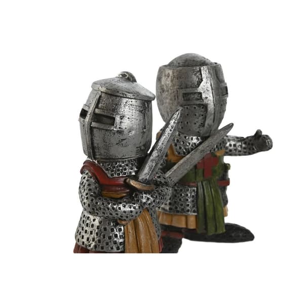 Dekorativ Figur Home ESPRIT Grå 6 x 4 x 9 cm (2 enheter)
