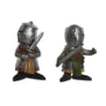 Miniatyrbilde 1 av 3: Dekorativ Figur Home ESPRIT Grå 6 x 4 x 9 cm (2 enheter)