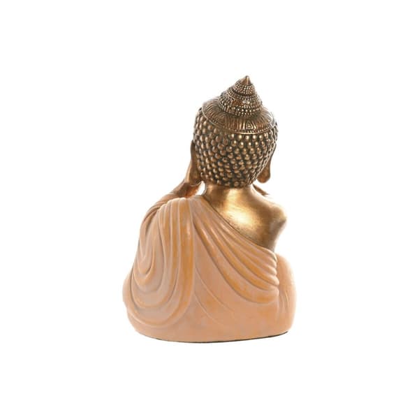 Dekorativ Figur Home ESPRIT Grønn Rosa Gyllen Buddha Orientalsk 11 x 9 x 17 cm (6 enheter)