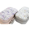 Miniatyrbilde 3 av 4: Smykkeskrin DKD Home Decor Hvit Grå Syrin Lyse Rosa Polyuretan Speil 18,5 x 10 x 5 cm (2 enheter)