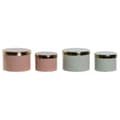 Pikkukuva 1 / 4: Korurasia DKD Home Decor Vihreä Koralli Rauta 13 x 13 x 9 cm (2 Kappaletta) (2 osaa)