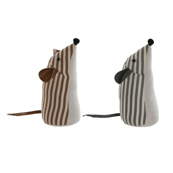 dørstop Home ESPRIT Polyester 13 x 13 x 26 cm (2 enheder)