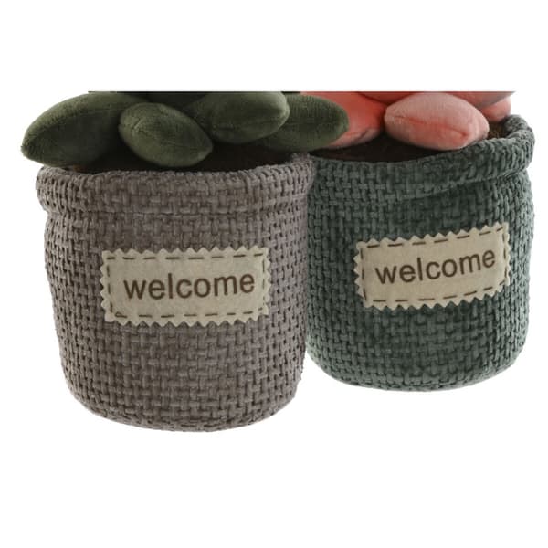 Dørstopper Home ESPRIT 12 x 12 x 18 cm (2 enheter)