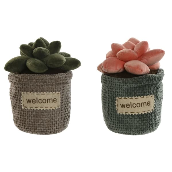 Dörrstopp Home ESPRIT 12 x 12 x 18 cm (2 antal)