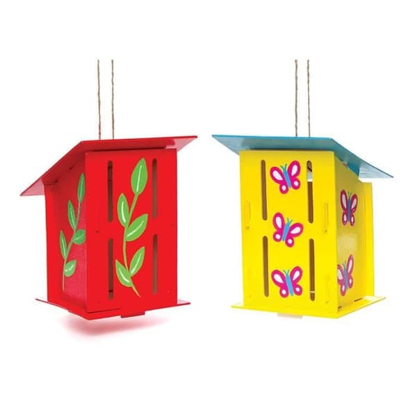 Baker Ross Wooden Butterfly House Kit (paket med 2) - AC811