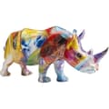 Miniatyrbild 1 av 4: Dekorativt objekt - KARE - Deko Rhinoceros - Färghalo - Metall - 8x6x17cm