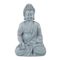 Miniatyrbild 1 av 6: Staty - Relaxdays - Sittande Buddha - 18 cm - Konstgjord sten - Motståndskraftig mot fukt