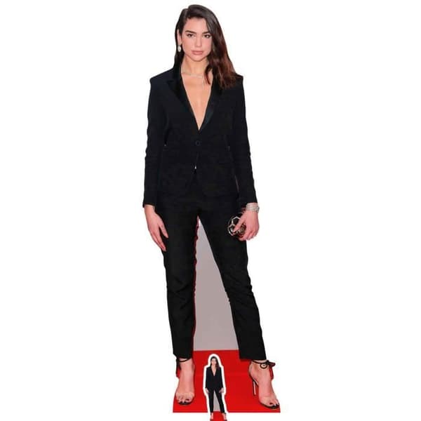 Figurin - Dua Lipa - 175 cm - Kartong - Dekorativt - Inredning