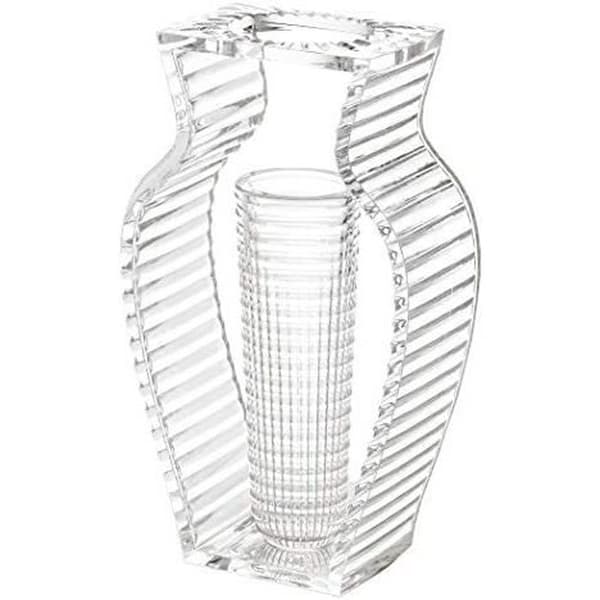 Vas - Kartell - I Shine - Glas kristall - 20x33x9,5 cm - Nutida - Design