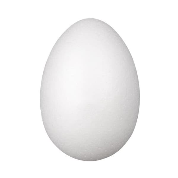 Styrenägg, 2 st, 26cm, 2 halva skal
