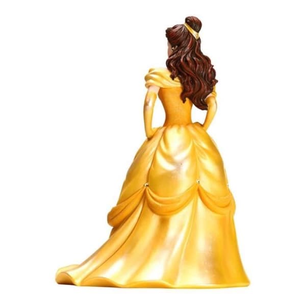 Disney Showcase Belle Figurine - Disney Brand - Iconic Dress - Resin - Gul - Vuxen - Unisex