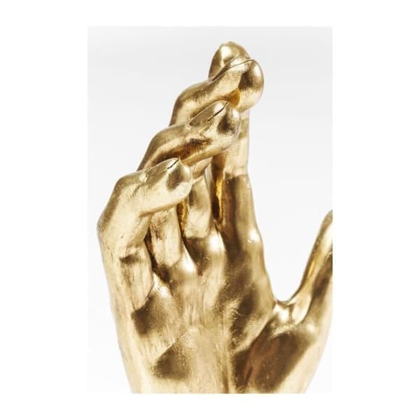 Dekor - Kare Design - Handtag - Gul - 35 cm - Dekorativa föremål