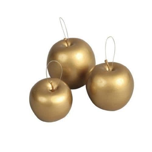 BELLAFIORA Konstgjord frukt Äppelguld x 24 65 mm - 10AMAZ0422121