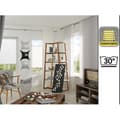 Miniatyrbild 2 av 4: Gardinia Clip-on romersk rullgardin, genomskinlig, monteringssats ingår, EASYFIX 2-skena romersk rullgardin, vit, 50 x 140