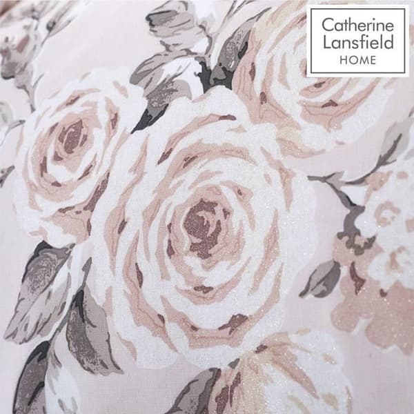 Catherine Lansfield Grommet Gardiner, Blush, 66" x 72" - BD/28239/W/E6672/BLH