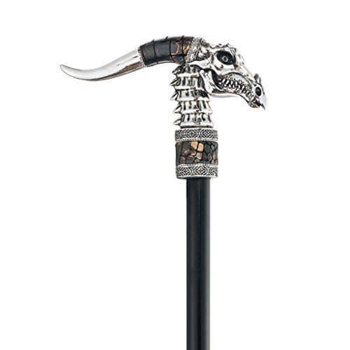 Design Toscano Dragonsthorne Collection Nebula gotiska drakrör, flerfärgad, 5 x 20,5 x 96,5 cm - QS922494